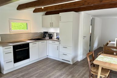 Ferienhaus "Blockhaus am Waldrand" - Ferienhaus, Dusche und Bad, WC