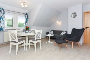 Ferienhof Deichblick im Wangerland - Ferienwohnung Gartenblick