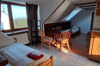 Haus Hoog Stean - Apartment Dach zur Inselseite mit Balkon