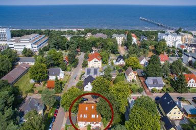 Villa Lustig - ruhige und zentrale Lage, strandnah (150m) - Ferienwohnung 2
