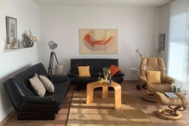 Seehaus zur Strandbrücke - 3-Raum FeWo I, 70m², EG, Terrasse, Meerblick