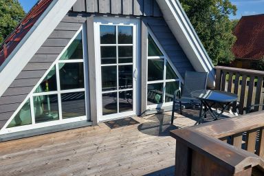 H3 Urlaub am Hof Grete mit Feierscheune Ostseebad Rerik - Nr.3/ 1-Raum-FeWo (20m²) 1-2 Pers., großer Süd-Balkon, OG