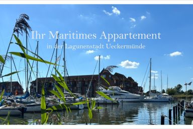 Maritimes Apartm. im Yachthafen der Lagunenstadt Ueckermünde - Apartment Seestern 231