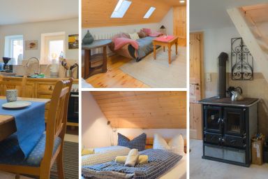 Kamminke, Vincents Scheune-gemütliches Haus mit Ofen u. Ruhe - Vincent