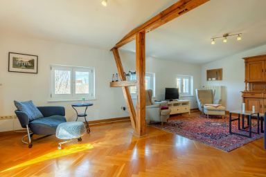 Fürstlich Wohnen am Circus 2.OG - Fürstlich Wohnen - Dachgeschoss über den Dächern von Putbus