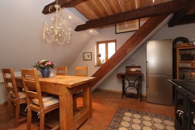 Am Rieck Fachwerkaus - Fewo 2, 1. Obergeschoss, mit Kamin, 3 Zimmer, Zempin