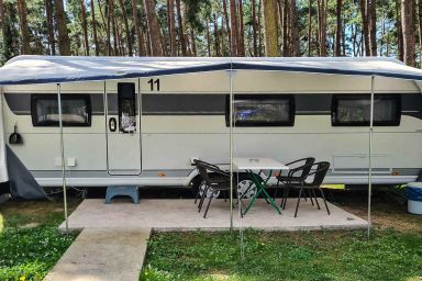 Urlaub im Wohnwagen - mitten im Wald - Wohnwagen 11