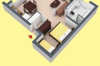 .Strandstraße 24 - Ein-Raum-FeWo Typ S4 im Erdgeschoss