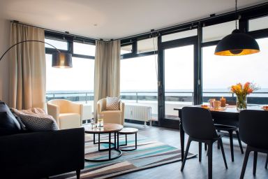 Sonnendeck mit Meerblick in Staberdorf