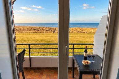 Ferienwohnung  NW 43 Balkon mit Meerblick