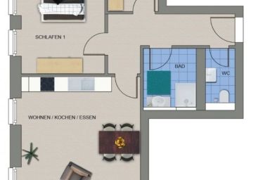 Haus EbenEzer FeWo 101 Immensee