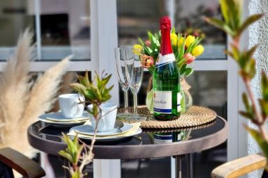 Appartement mit Terrasse in der Villa Manatee