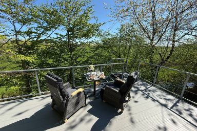 Nordseeurlaub im hochwertigen Ferienzimmer Krabbenkoje mit großem Balkon im idyllischen Butjadingen