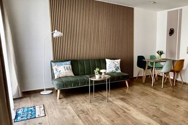 NEU: Ostsee Apartmenthaus-Usedom Familie Stopp "Kajüte 6" mit Balkon- in 5 Minuten am Meer