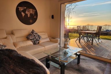 Ferienhaus Sealodge mit Seeblick, Sauna, Kamin an der Ostseeküste