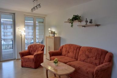 Ferienwohnung L41 "Morgensonne" - 3-Zi.-Fewo (ca.54 m²) für 4 Pers. mit Balkon