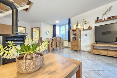 Ferienhaus Backbord im Bootshaus - Geräumiges Ferienhaus Backbord mit Garten, Terrasse und Wohlfühlambiente