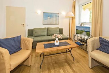 Strand-Park - Ferienwohnung mit wunderschönem Balkon zur Meerseite und direktem Strandzugang