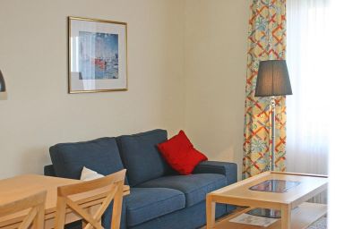 Hus Inselkieker - 3-Zimmer Ferienwohnung am Meer mit Balkon und idyllischem Blick zum Nordseedeich