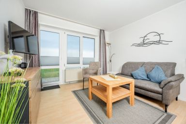 Hus Strandkieker - Hübsches Maisonette-Ferienapartment mit Balkon und tollem Blick zur Nordsee