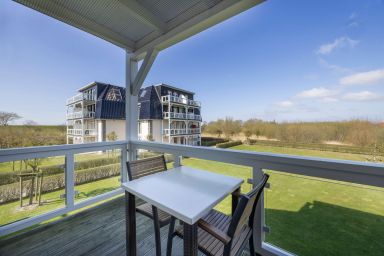 Resort Deichgraf - Strandnahe, hundefreundliche Ferienwohnung mit Sauna und Balkon mit Strandkorb