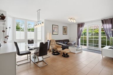 Marie Christin - Ferienwohnung (75qm) für 4 Personen und Hund mit Terrasse in zentraler Lage