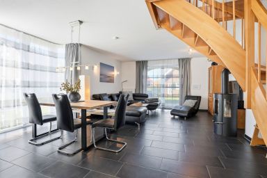 Achterblick - Achterblick: Ferienhaus mit 95 m², 3 Schlafzimmern, Kamin & Gemeinschaftssteg