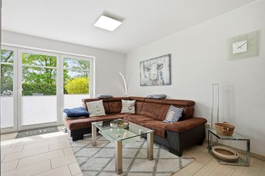 Hüsken Malina - Familienfreundliches Ferienhaus (80qm) für 4 Personen mit Garten am Deich