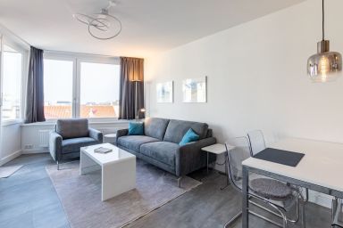 Seeblick - Sandbank Domizil im Haus Seeblick - Blick auf die Nordsee!