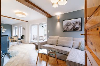 Gollendorf - Ferienhaus für 6 Personen und Hund mit 3 SZ, Terrasse und Garten - Strandnah