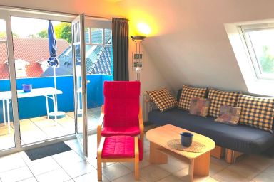 Glebbe 17 - Wohnung 8 - Modern ausgestattete Ferienwohnung mit zwei Balkonen in ruhiger Lage