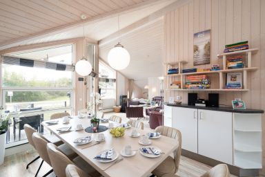 Holiday Vital Resort - Maritimes 90-m²-Ferienhaus für 8–10 Gäste – mit Sauna und Strandkorb