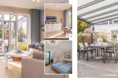 Ferienhaus Usedom-Idyll - Modernes Ferienhaus mit Strandkorb – nur 700 m bis zum Strand auf Usedom