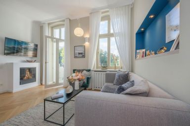 Villa Luise 06 - Villa Luise 06 - mit Elektrokamin und West-Balkon