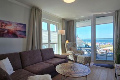 Ferienwohnung i15 - "Meeresrausch" - Familiäre Auszeit mit Seeblick und einer Sunshower IR-UV Panel Dusche in Graal-Müritz in der Ferienwohnung i15 - "Meeresrausch":