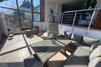 Haus Ostseesprung - Fewo Sarah Hochparterre gratis WLAN, Parkplatz und gem. Garten - Gemütliche Ferienwohnung Sarah - Haus Ostseesprung - Garten, WLAN in Bad Doberan