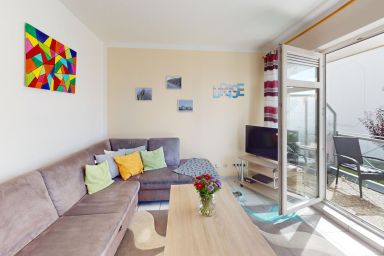 Grüntal-Residenz - Helle 3-Zimmer-Ferienwohnung mit Balkon in ruhiger Lage