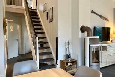 Feriendorf Südstrand - Modernes 4-Zimmer-Ferienhaus für 6 Personen mit Kamin & Sauna in Pelzerhaken