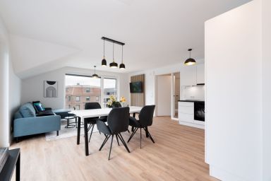 Küstenhain Lodge - Stilvolle 113 m²-Wohnung mit Sauna, Balkon & Komfort pur
