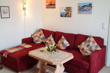 Strandstraße 16 - 2-Zimmer-Ferienwohnung, 43 m², für bis zu 4 Personen mit Westbalkon