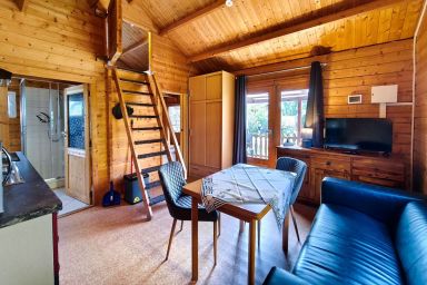 Ferienbungalow Seestern - Ferienwohnung Sonnenschein mit Terrasse nahe Sandstrand in Loddin