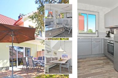 Ferienhaus Waldhaus 6 - Gemütliches Ferienhaus in Korswandt mit Garten, nahe See & Strand