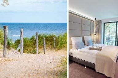 White Pearl - Strand & Meer vor der Tür - Luxussuite 1.07 in Timmendorfer Strand mit Sauna und Hund