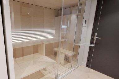 White Pearl - Luxus-Ferienapartment 2.08 mit Balkon & Sauna in Timmendorfer Strand - Strandnah