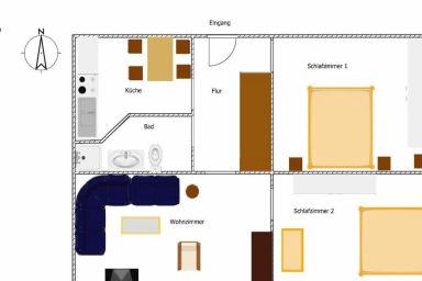 Appartement mit Garten, Grill und Terrasse - Appartement mit Garten, Grill und Terrasse .1