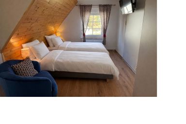 Ferienzimmer Präkel - Doppelzimmer 1 mit zwei Einzelbetten