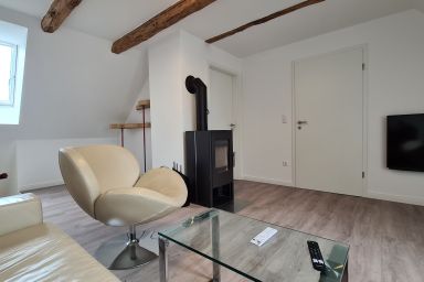 Haus Himmelglück - Fewo Himmel mit Terrasse & 2 Schlafzimmer - Fewo Himmel mit Terrasse, Kamin und 2 Schlafzimmer