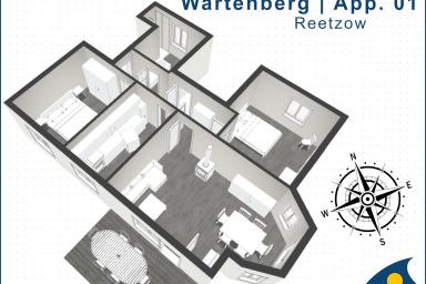 Haus Wartenberg Whg. 01 - Wartenberg 01