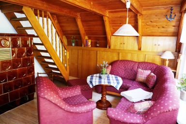 Finnhütte Hubertus in Quilitz auf Usedom - Reetdachhaus Quilitz