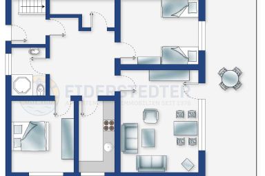 Wohnung EG 1 (ID 250) - Wohnung Muschel (ID 250)